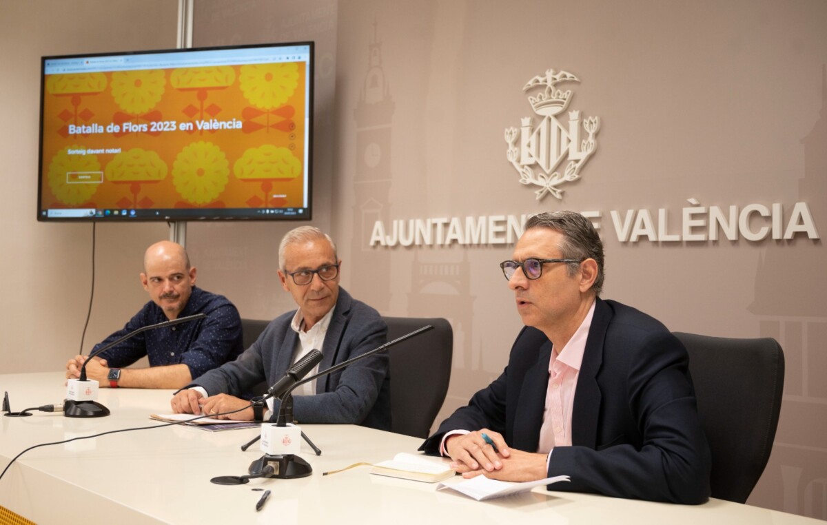 Sorteo de palcos de la Batalla de Flores